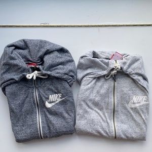 2 nike sweatshirts